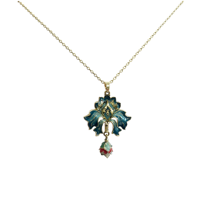 Artichoke Flower - Pendant necklace