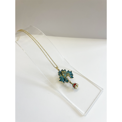 Artichoke Flower - Pendant necklace