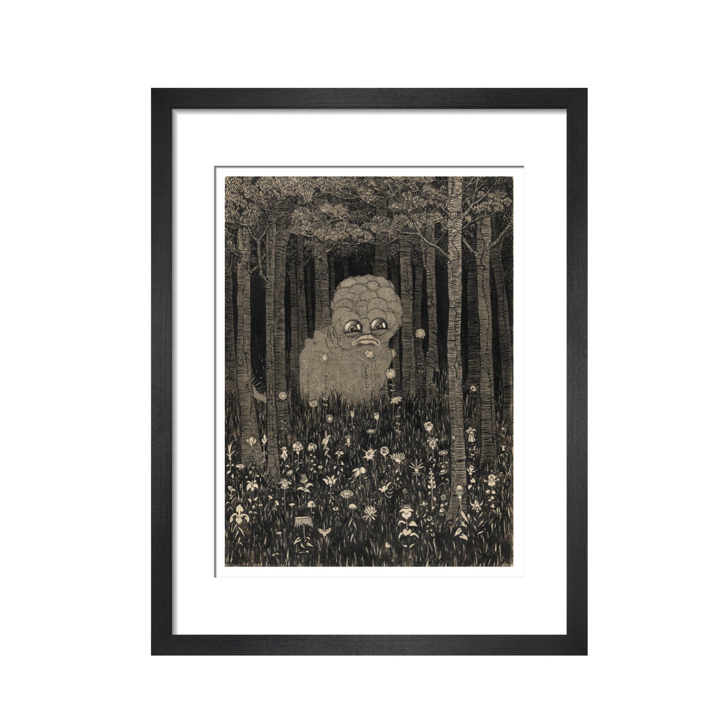 Bogus Beast, the Wily Grasser - Art print