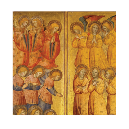 St Peter and St Paul with Angels - Christmas card pack