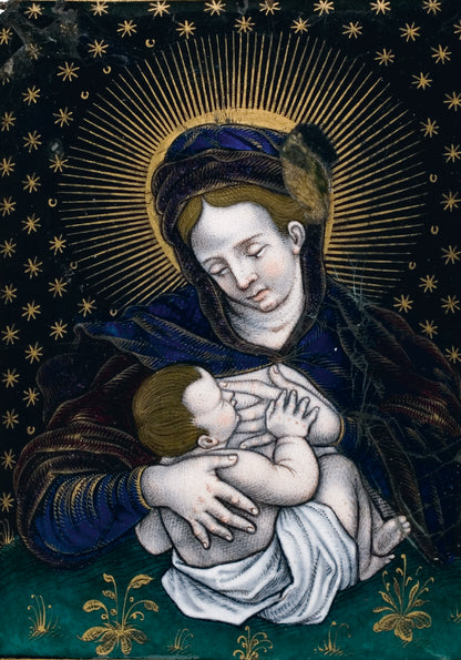 Virgin Nursing the Christ Child - Christmas Card Pack