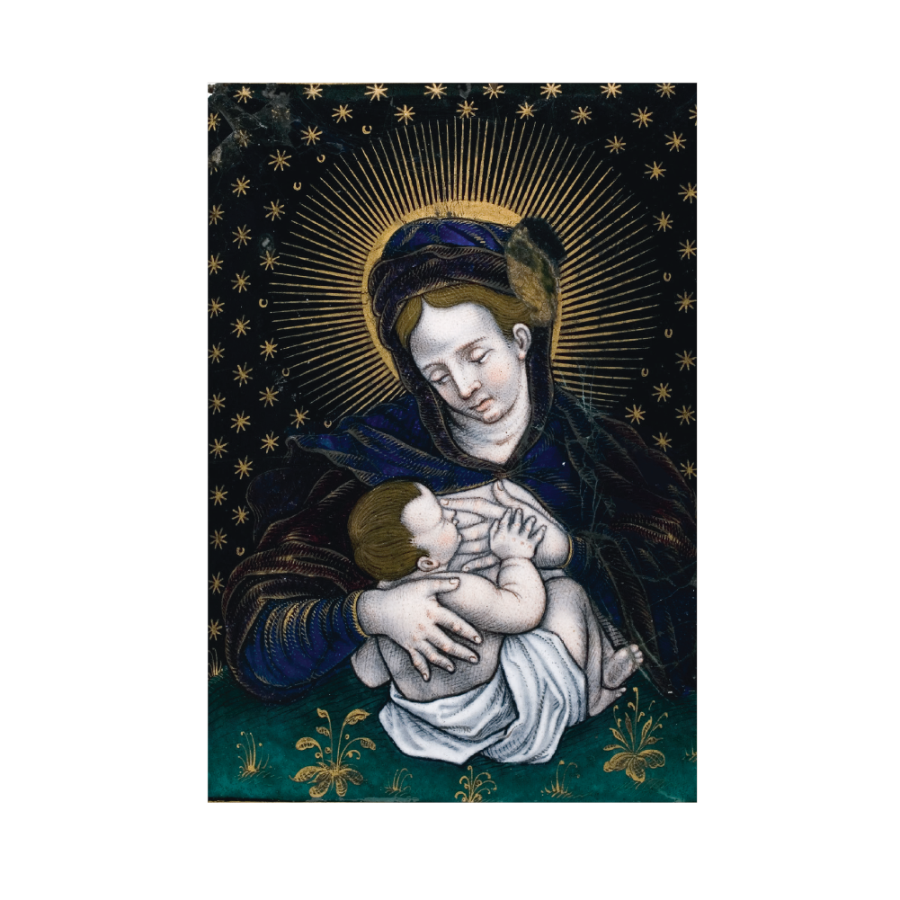 Virgin Nursing the Christ Child - Christmas Card Pack