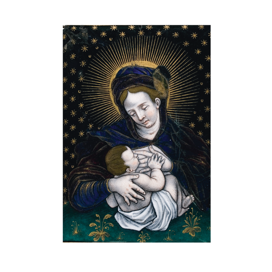 Virgin Nursing the Christ Child - Christmas Card Pack