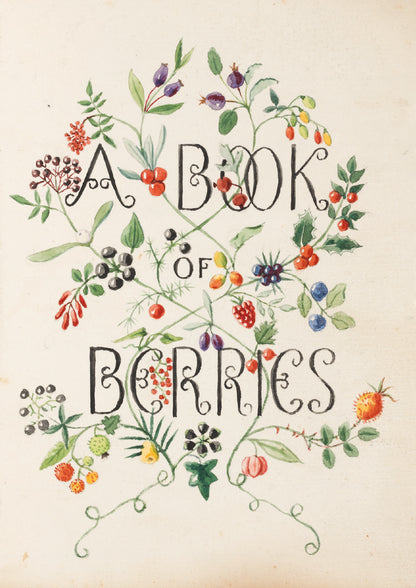 A Book of Berries - Christmas Card Pack