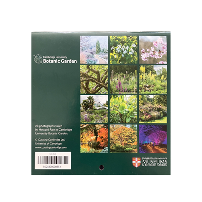 Cambridge University Botanic Garden - Mini calendar 2026