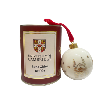 Cambridge University - Cambridge Scenes bone china bauble