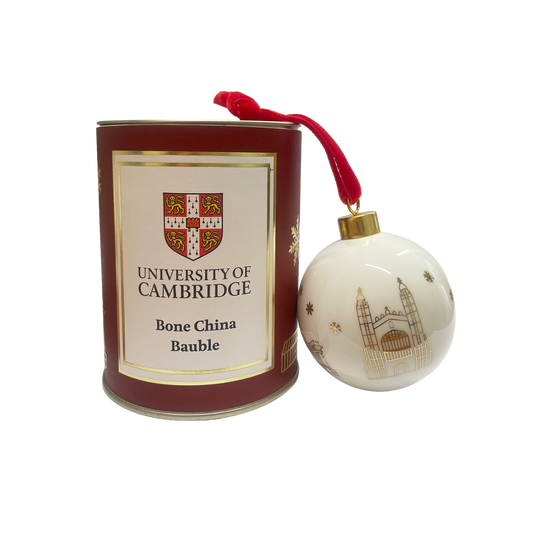 Cambridge University - Cambridge Scenes bone china bauble