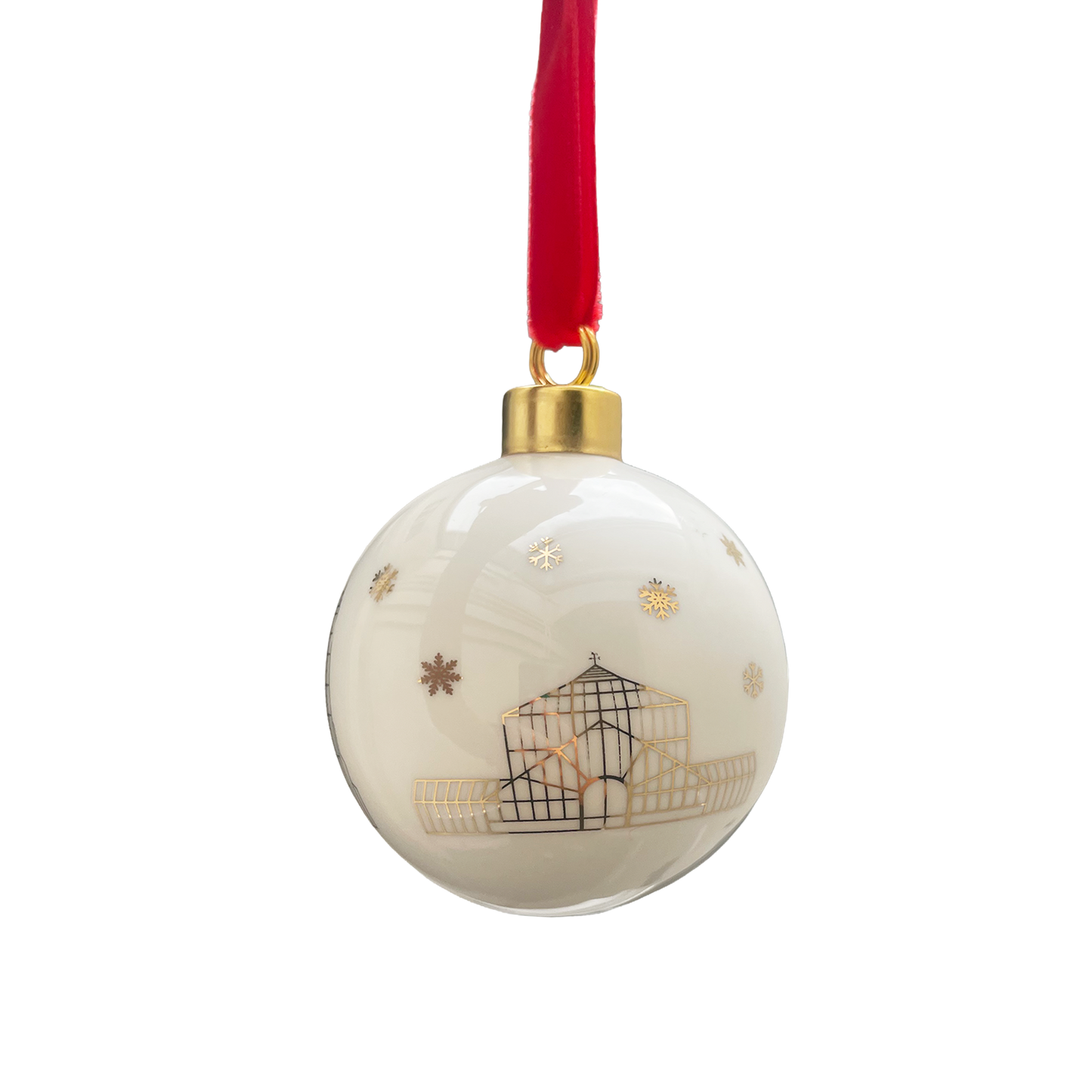 Cambridge University - Cambridge Scenes bone china bauble