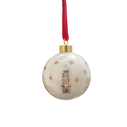 Cambridge University - Cambridge Scenes bone china bauble