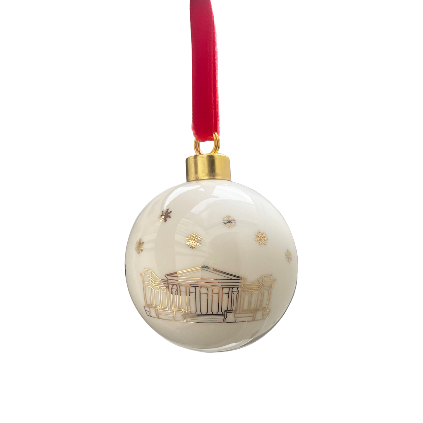 Cambridge University - Cambridge Scenes bone china bauble
