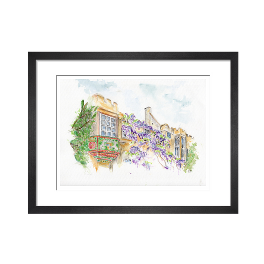 Christ's College, Cambridge - Art Print