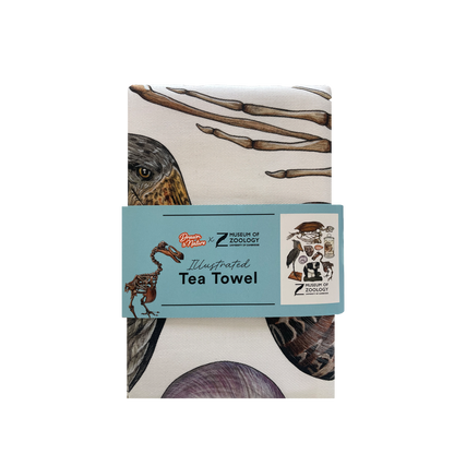 Zoology Animals - Tea towel