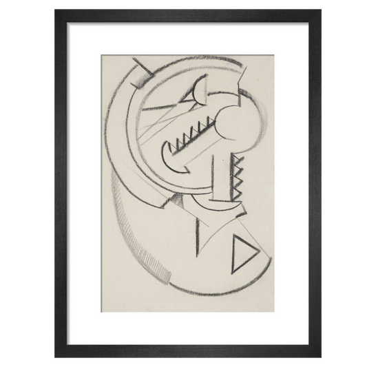 Design for Vorticist Ornament - Art print