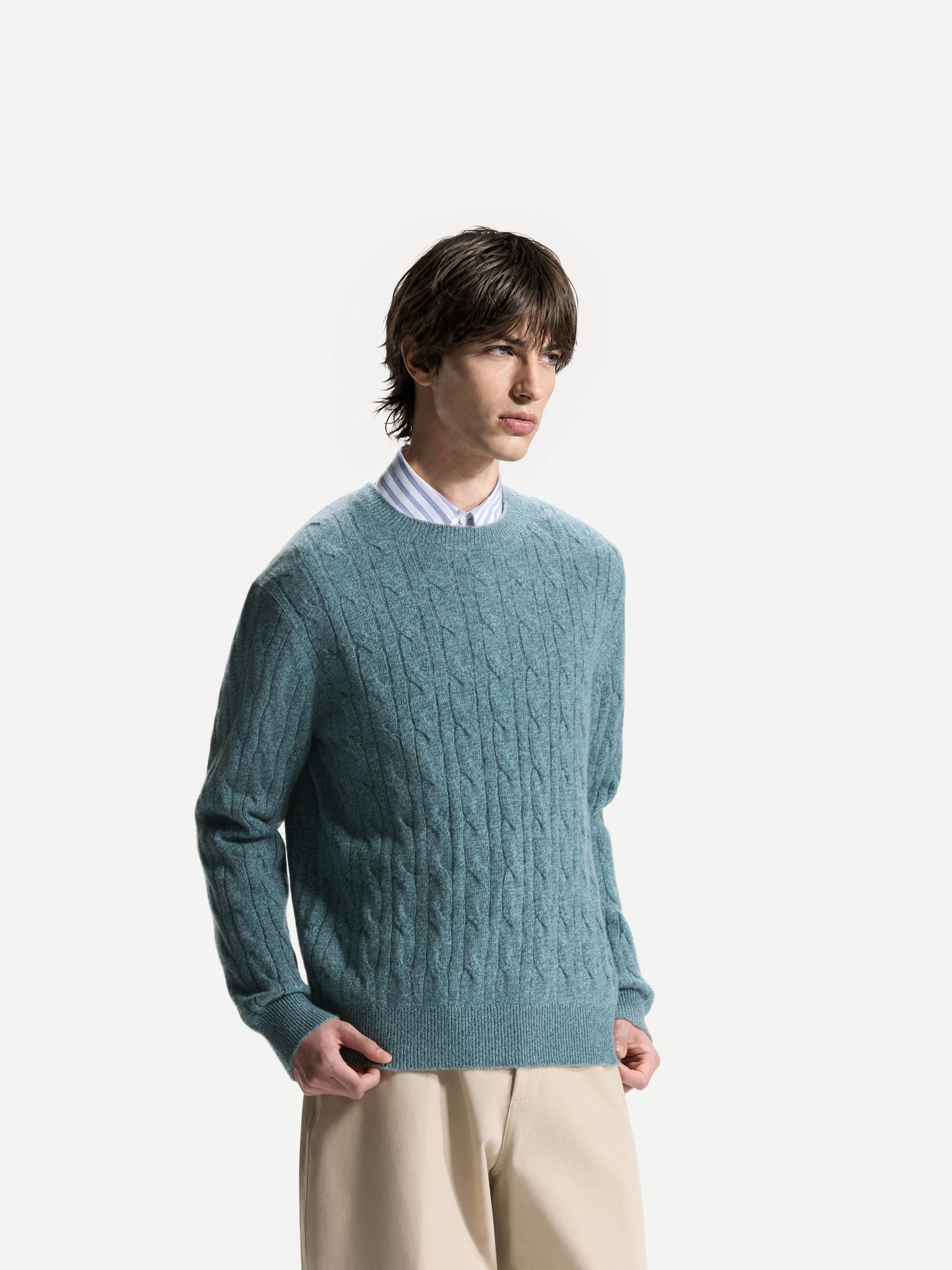 ERDOS x Cambridge Men's Pure Cashmere Crew-Neck Jumper