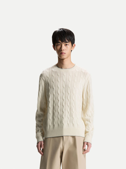 ERDOS x Cambridge Men's Pure Cashmere Crew-Neck Jumper