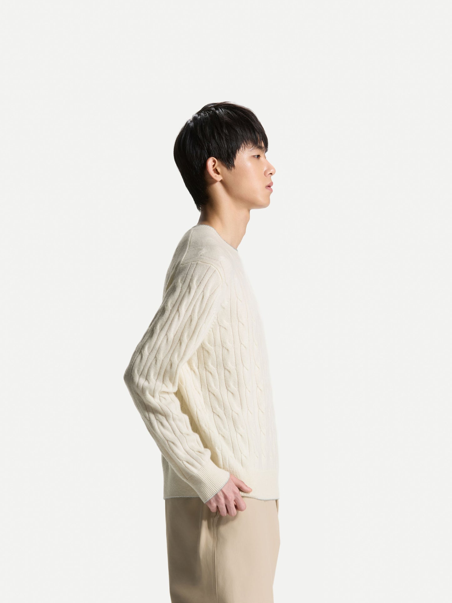 ERDOS x Cambridge Men's Pure Cashmere Crew-Neck Jumper