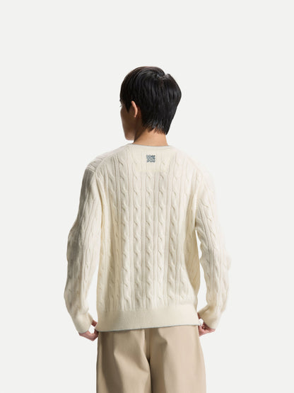 ERDOS x Cambridge Men's Pure Cashmere Crew-Neck Jumper