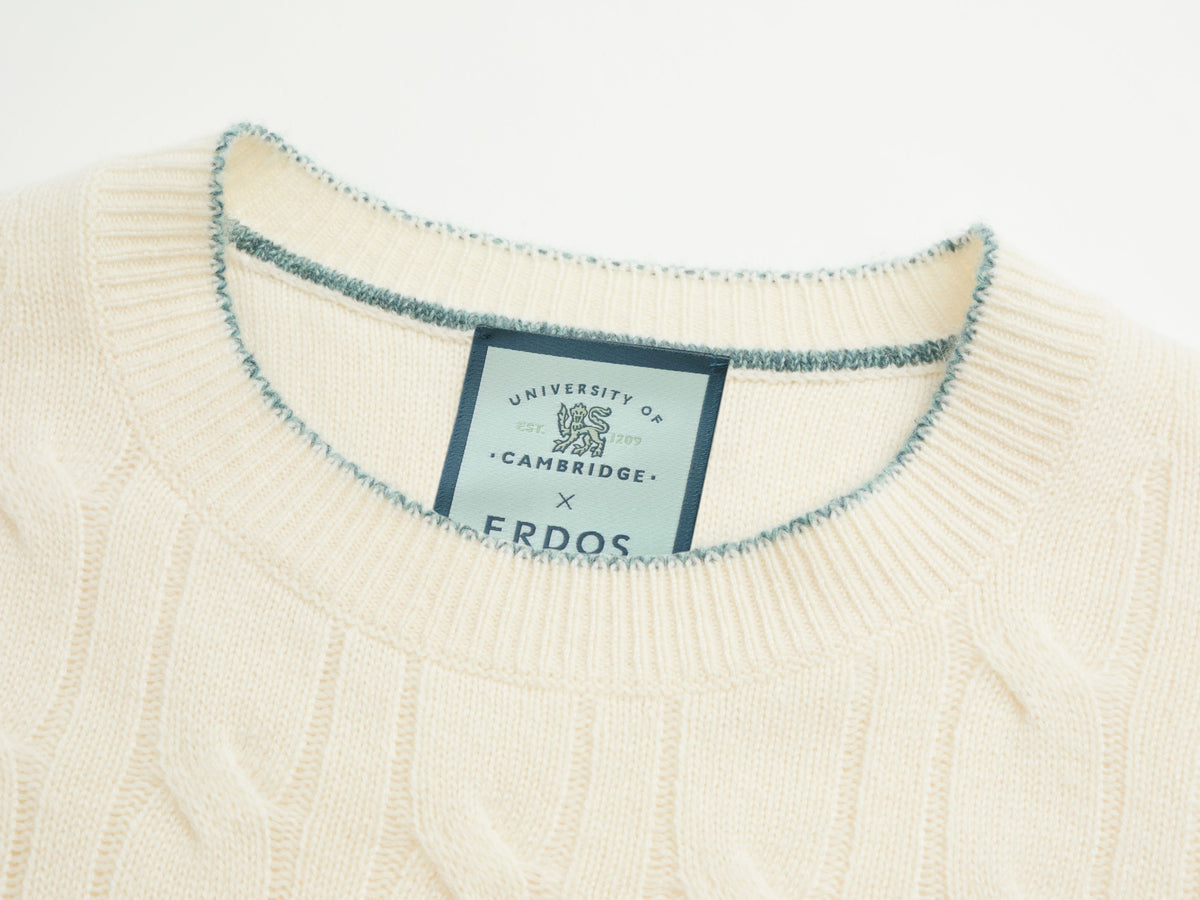 ERDOS x Cambridge Men's Pure Cashmere Crew-Neck Jumper