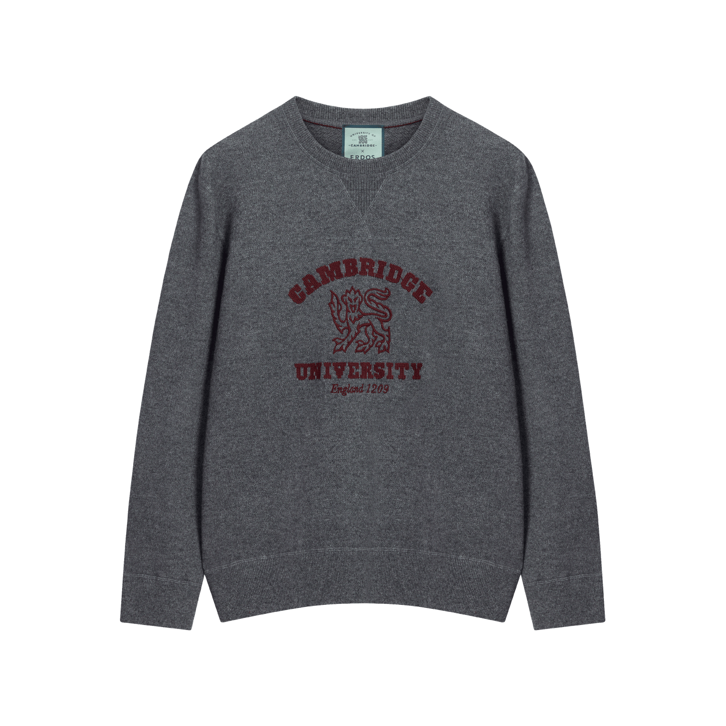 ERDOS x Cambridge Men's Wool-Cashmere Crew-Neck Jumper