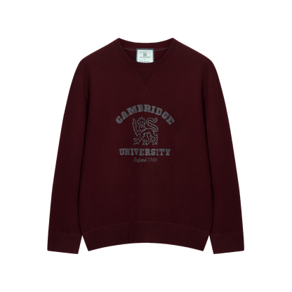 ERDOS x Cambridge Men's Wool-Cashmere Crew-Neck Jumper