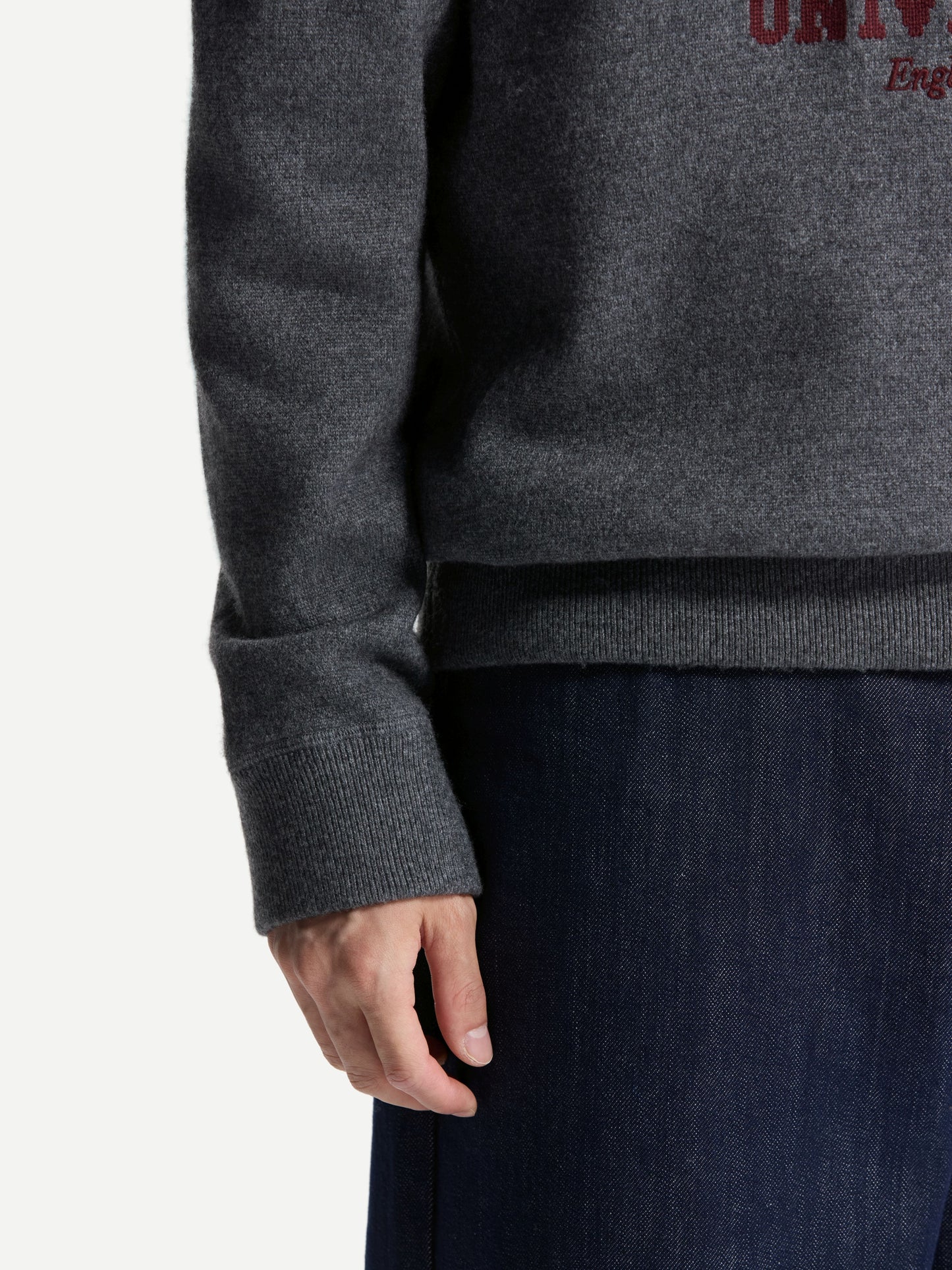 ERDOS x Cambridge Men's Wool-Cashmere Crew-Neck Jumper
