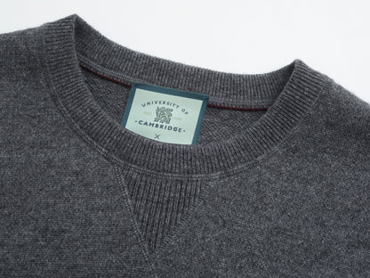 ERDOS x Cambridge Men's Wool-Cashmere Crew-Neck Jumper