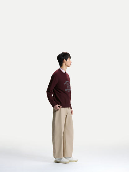ERDOS x Cambridge Men's Wool-Cashmere Crew-Neck Jumper