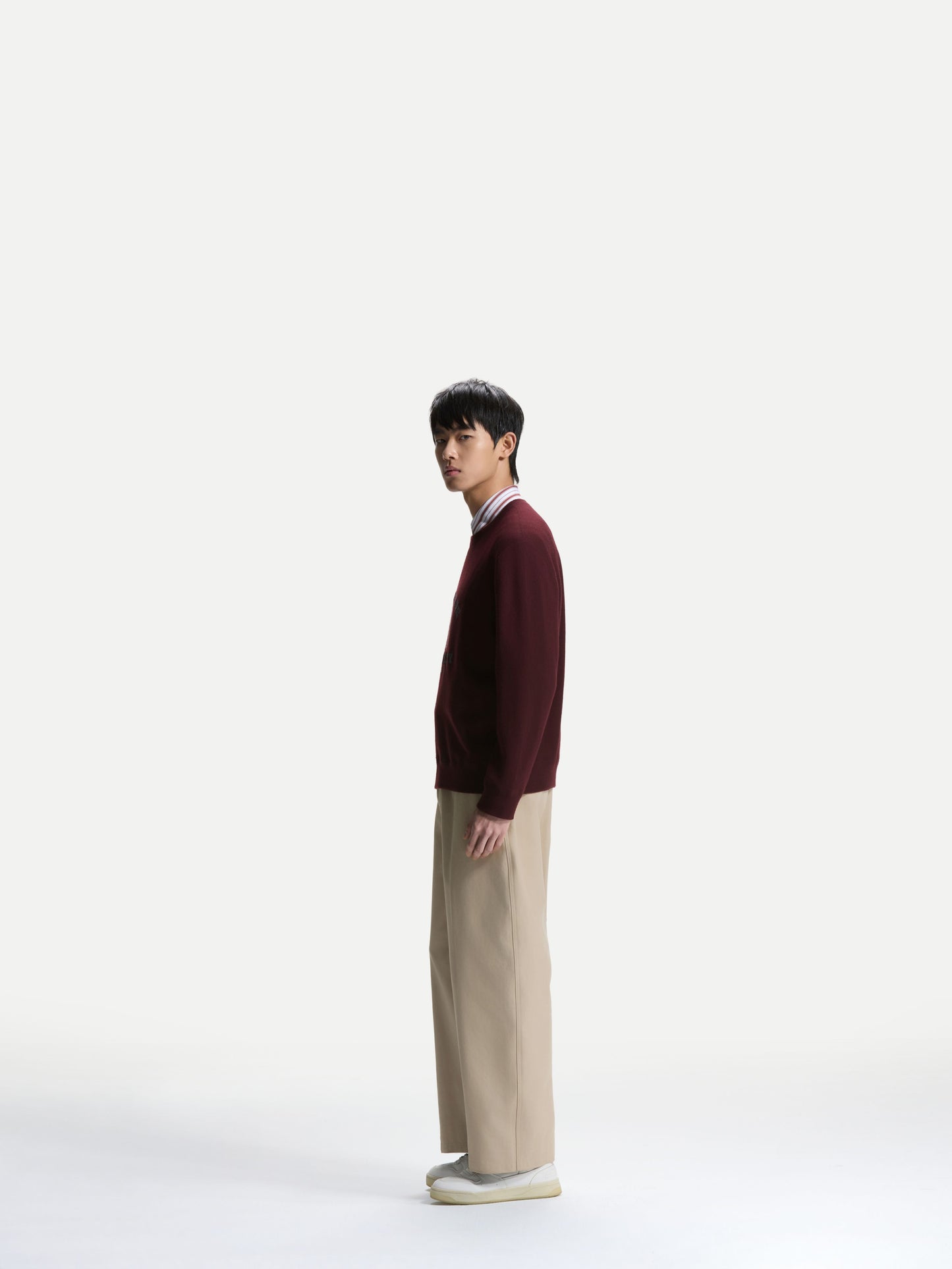 ERDOS x Cambridge Men's Wool-Cashmere Crew-Neck Jumper
