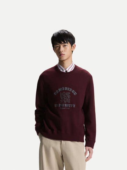 ERDOS x Cambridge Men's Wool-Cashmere Crew-Neck Jumper