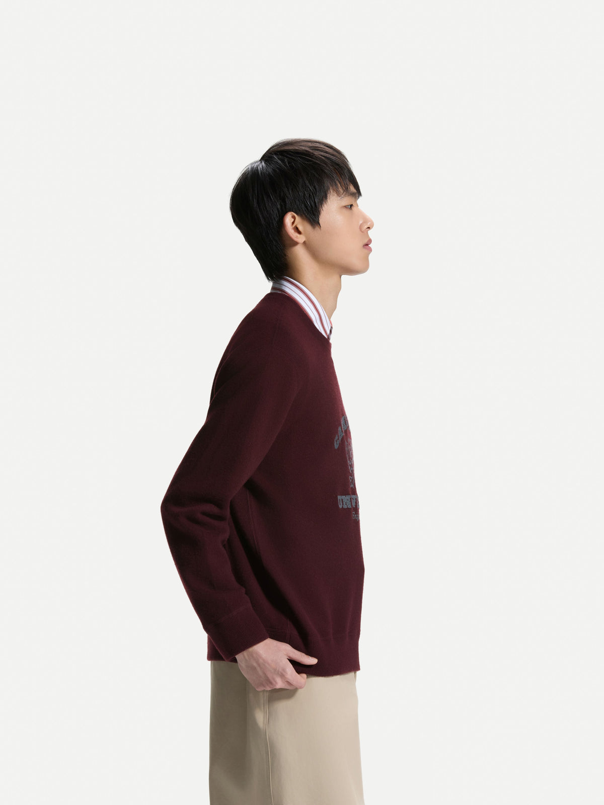 ERDOS x Cambridge Men's Wool-Cashmere Crew-Neck Jumper