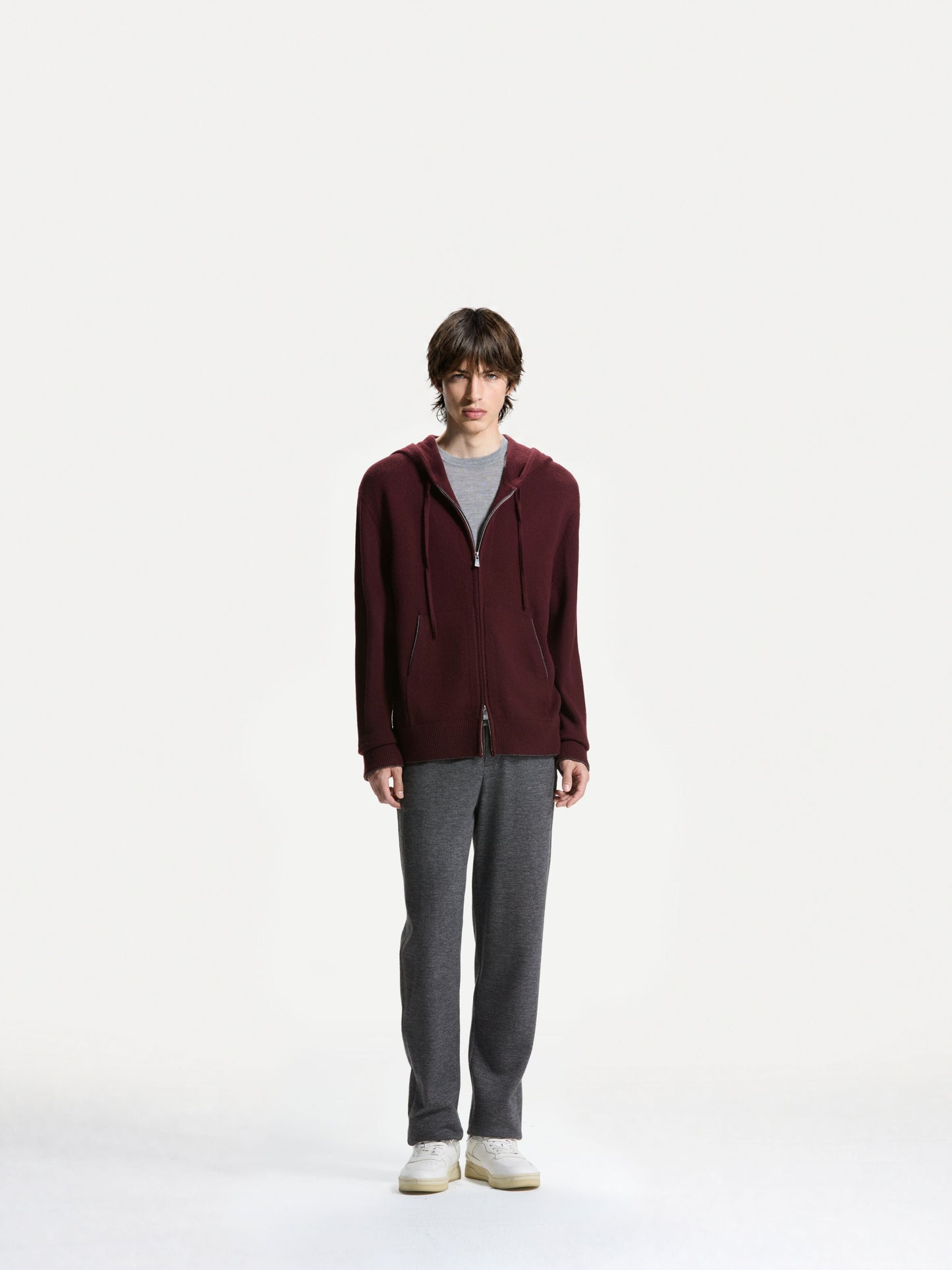 ERDOS x Cambridge Men's Wool Hooded Cardigan