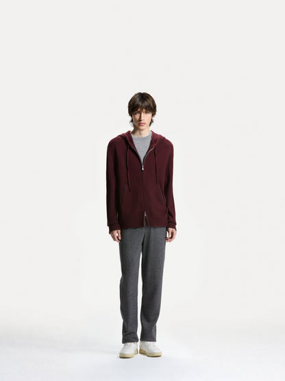 ERDOS x Cambridge Men's Wool Hooded Cardigan