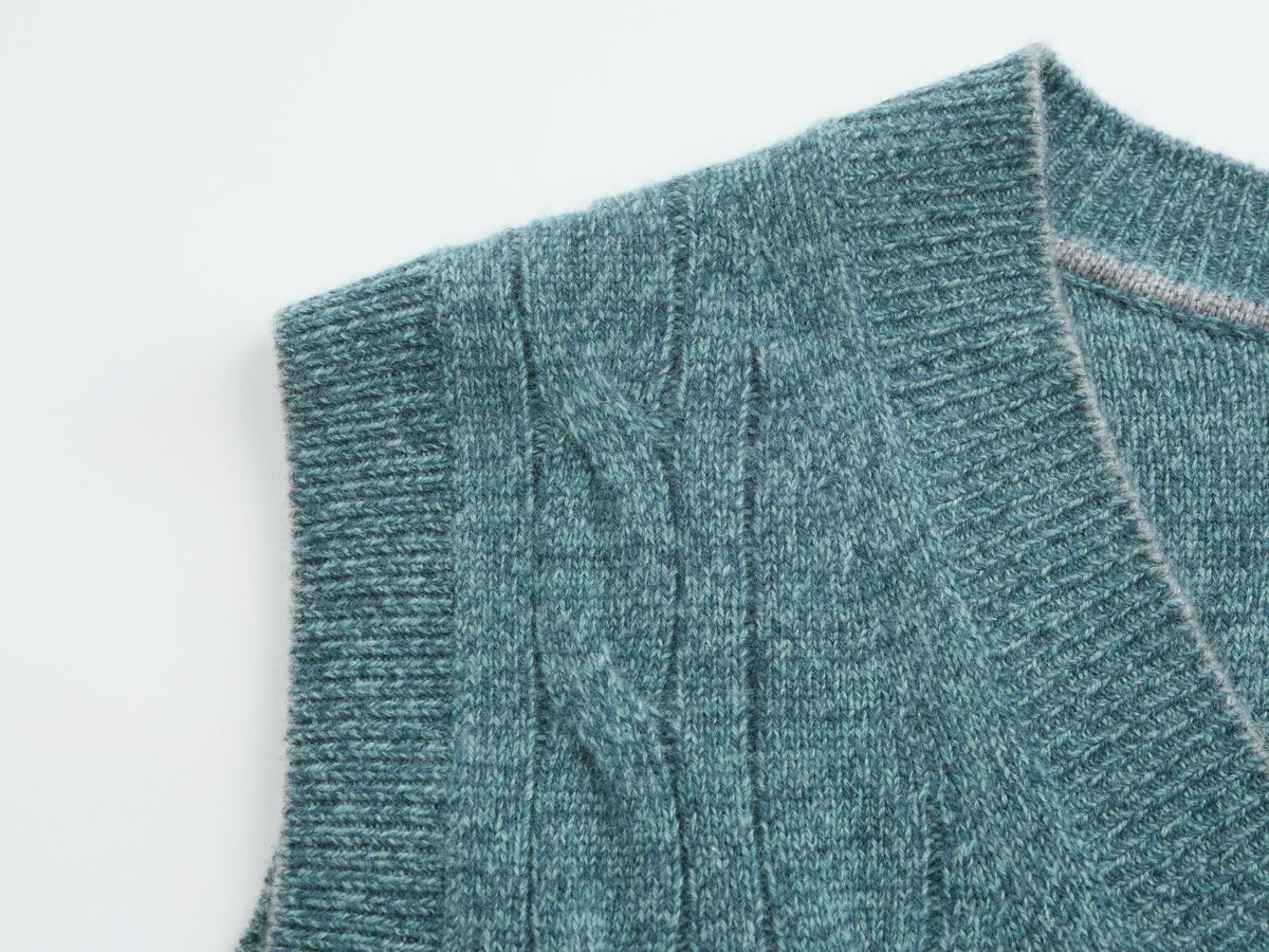 ERDOS x Cambridge Men's Pure Cashmere V-Neck Vest