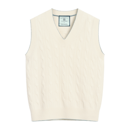 ERDOS x Cambridge Men's Pure Cashmere V-Neck Vest