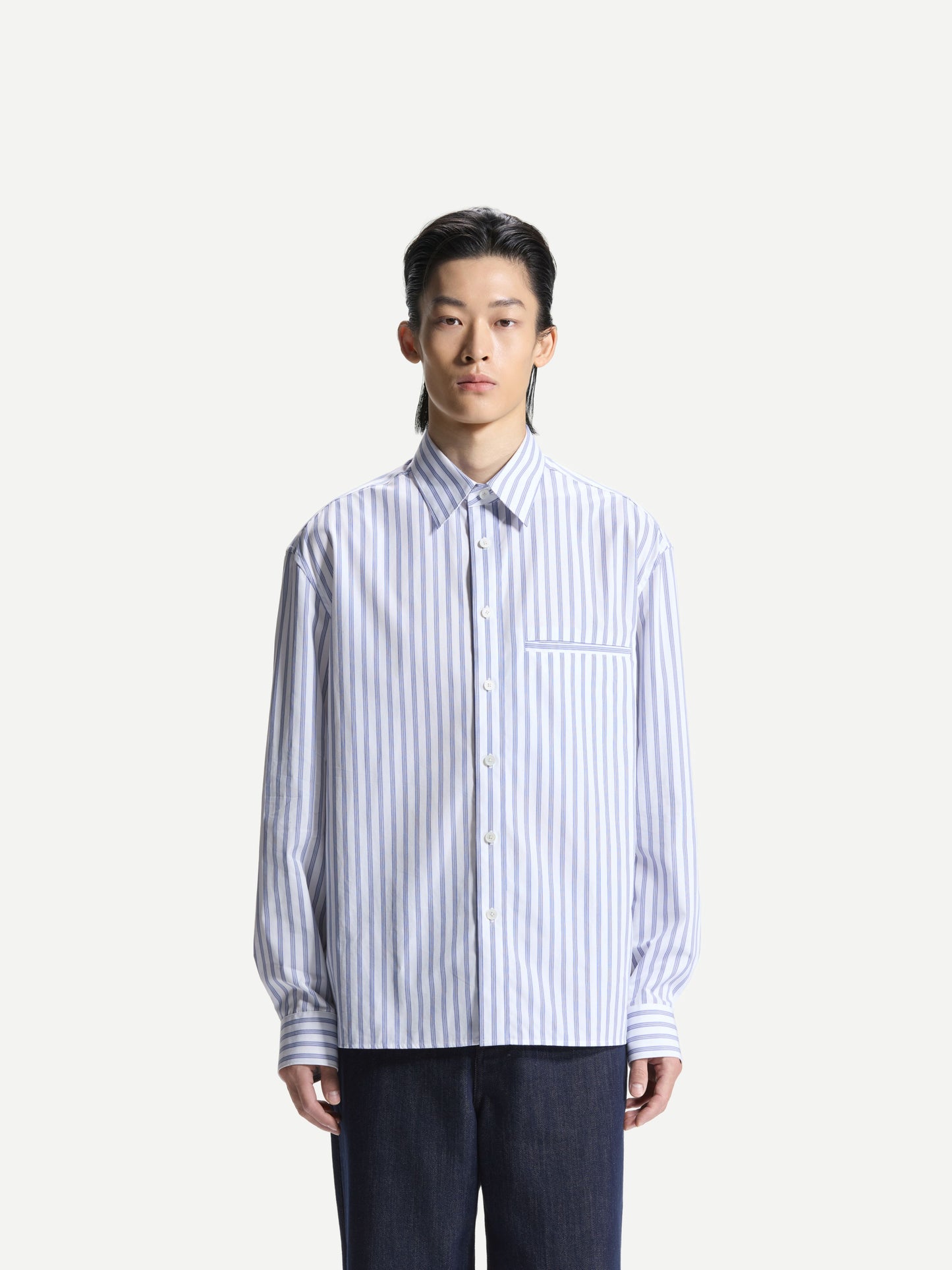 ERDOS x Cambridge Men's Pure Cotton Shirt Striped