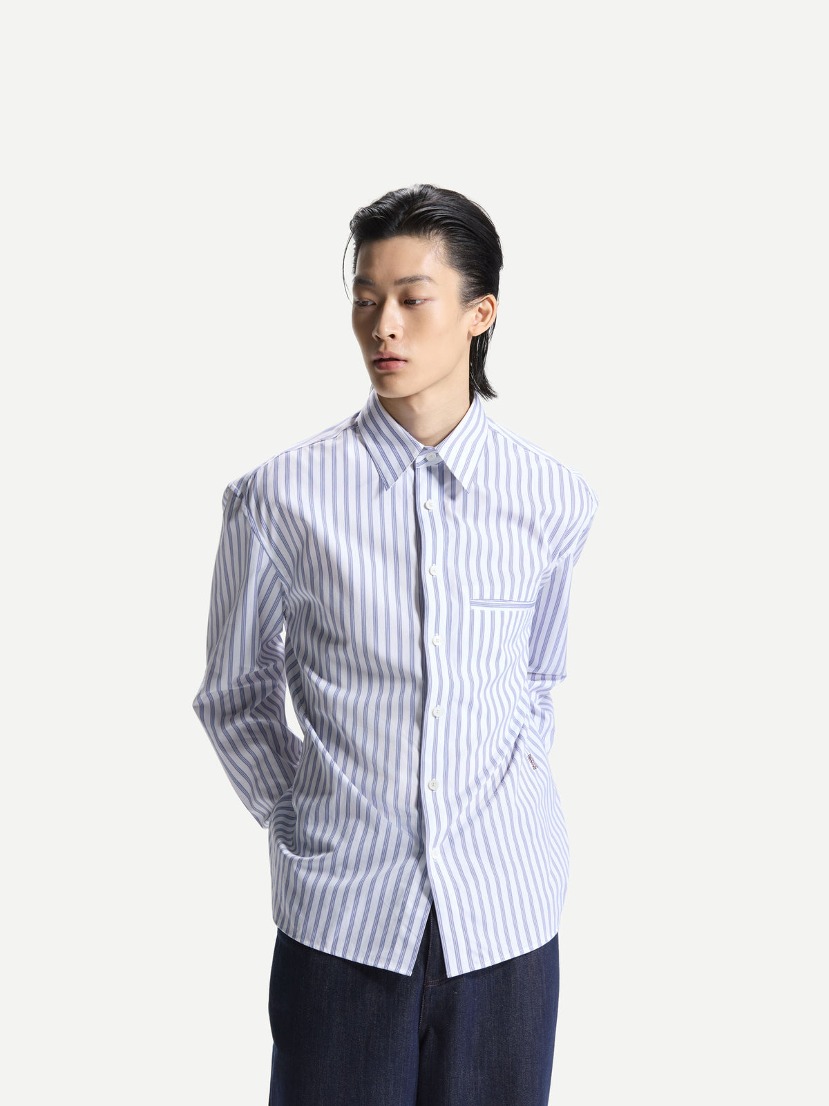 ERDOS x Cambridge Men's Pure Cotton Shirt Striped