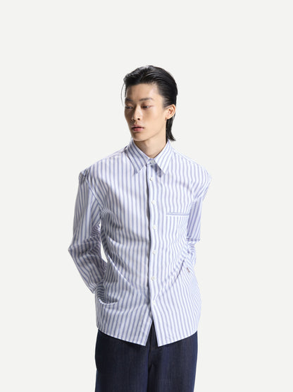 ERDOS x Cambridge Men's Pure Cotton Shirt Striped