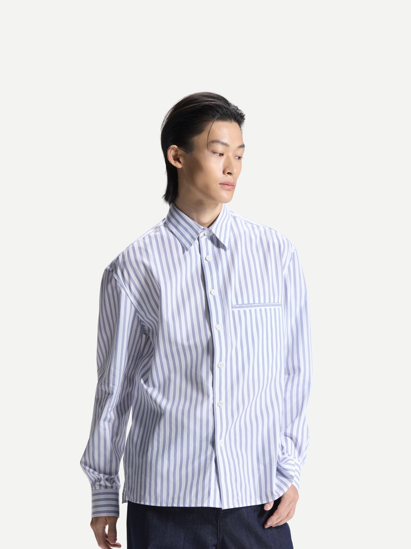 ERDOS x Cambridge Men's Pure Cotton Shirt Striped