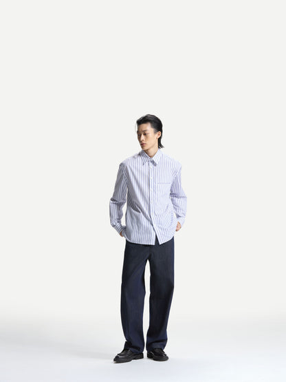 ERDOS x Cambridge Men's Pure Cotton Shirt Striped