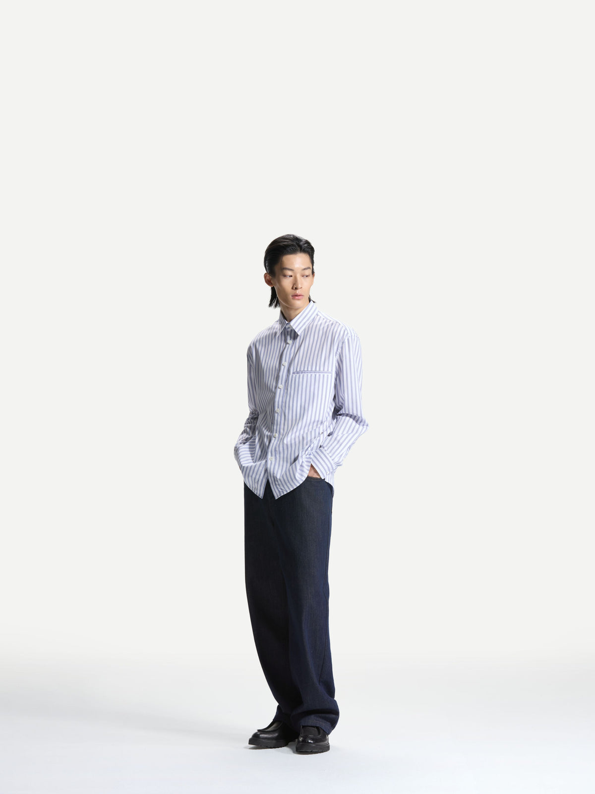 ERDOS x Cambridge Men's Pure Cotton Shirt Striped
