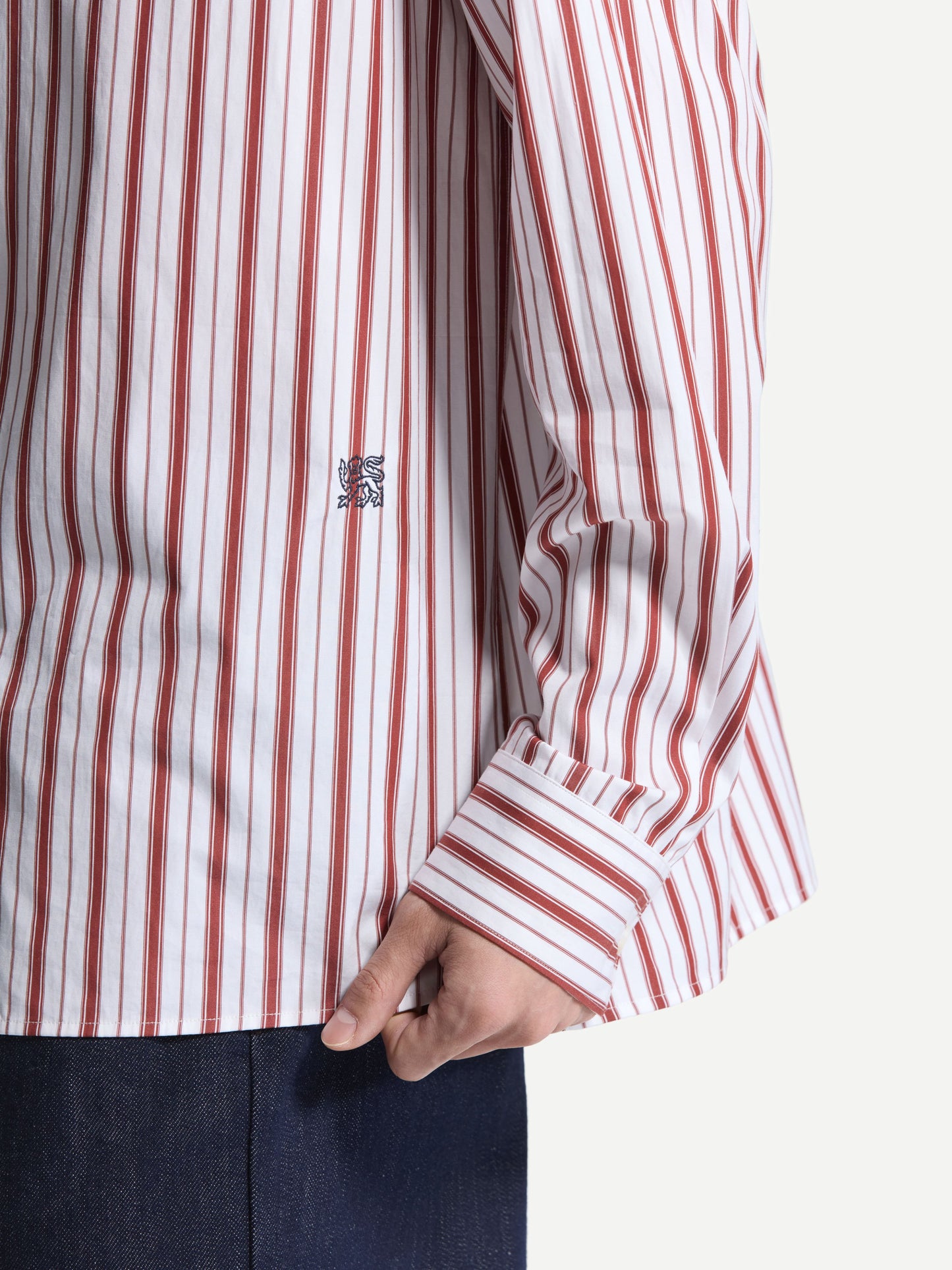 ERDOS x Cambridge Men's Pure Cotton Shirt Striped
