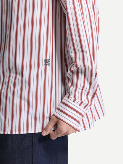 ERDOS x Cambridge Men's Pure Cotton Shirt Striped