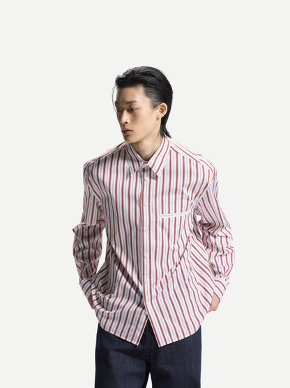 ERDOS x Cambridge Men's Pure Cotton Shirt Striped