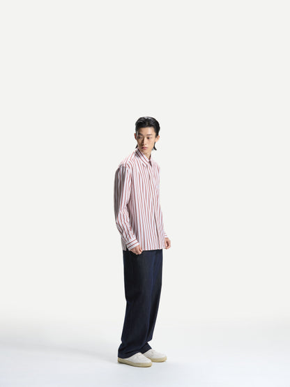 ERDOS x Cambridge Men's Pure Cotton Shirt Striped