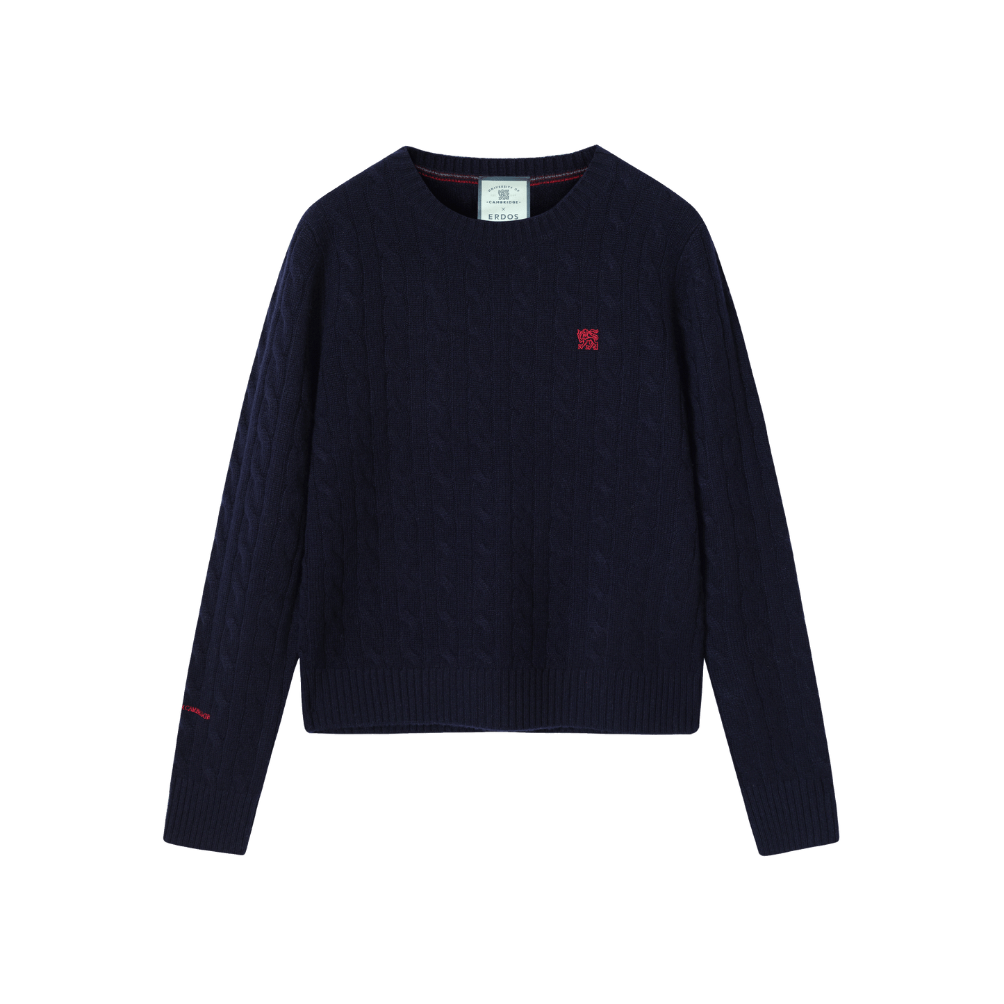 ERDOS x Cambridge  Women's Pure Cashmere Crew-Neck Jumper