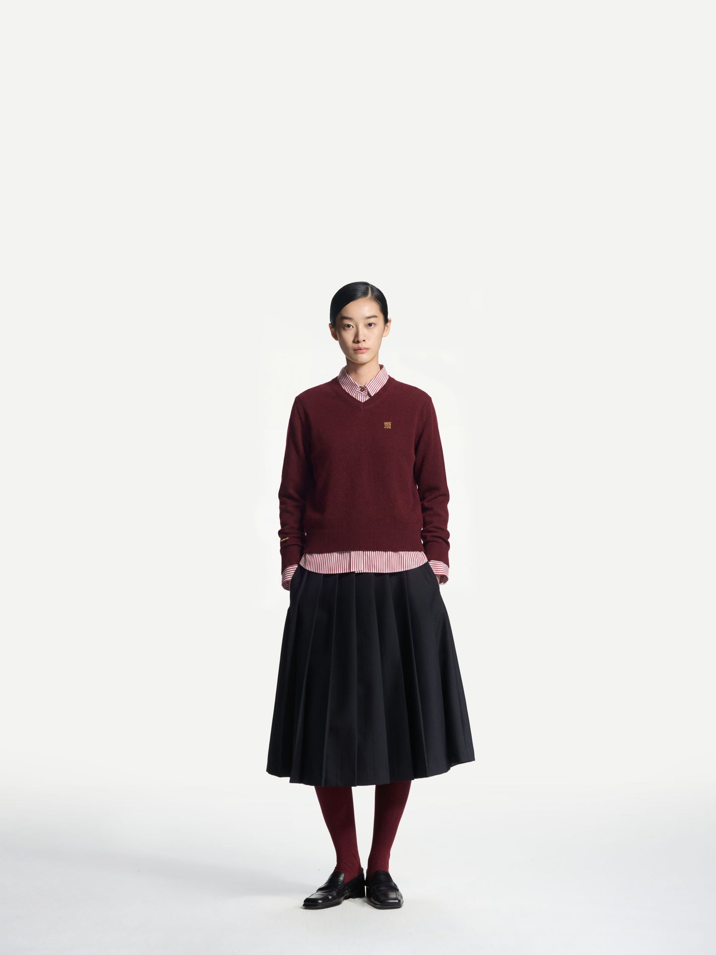 ERDOS x Cambridge  Women's Pure Cashmere V-Neck Jumper