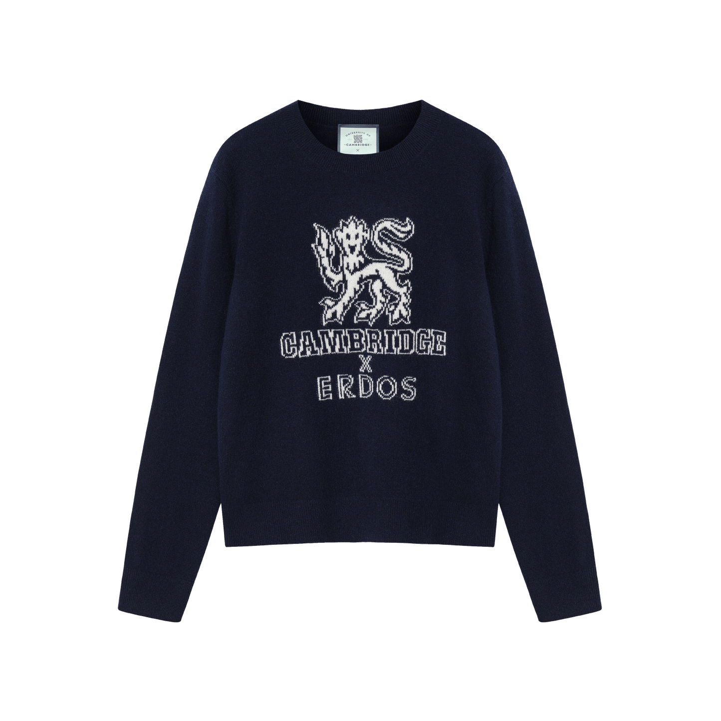 ERDOS x Cambridge  Women's Pure Cashmere Crew-Neck Jumper Lion