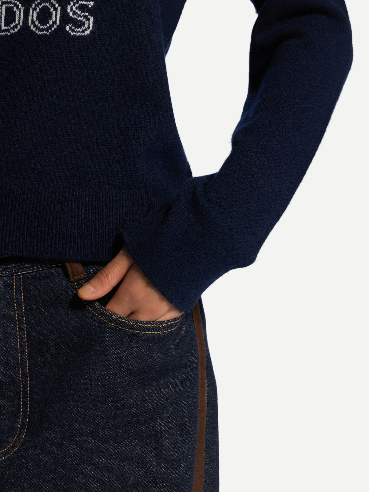 ERDOS x Cambridge  Women's Pure Cashmere Crew-Neck Jumper Lion