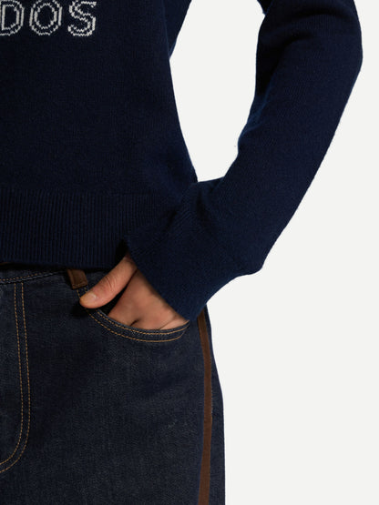 ERDOS x Cambridge  Women's Pure Cashmere Crew-Neck Jumper Lion