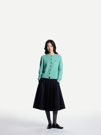 ERDOS x Cambridge  Women's Pure Cashmere Crew-Neck Cardigan